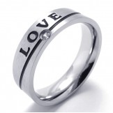 Beautiful Design Color Brilliancy to Have a Long Standing Reputation Titanium Ring