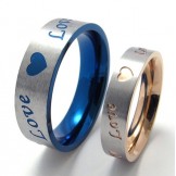 Elegant Shape Color Brilliancy to Have a Long Standing Reputation Titanium Ring