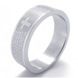 Skillful Manufacture Color Brilliancy Durable in Use Titanium Ring