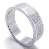 Skillful Manufacture Color Brilliancy Durable in Use Titanium Ring