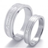 Elegant Shape Color Brilliancy to Enjoy High Reputation at Home and Abroad Titanium Ring