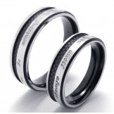 Deft Design Delicate Colors Superior Quality Titanium Ring
