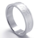 Skillful Manufacture Color Brilliancy to Win Warm Praise from Customers Titanium Ring