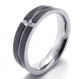 Finely Processed Color Brilliancy The King of Quantity Titanium Ring