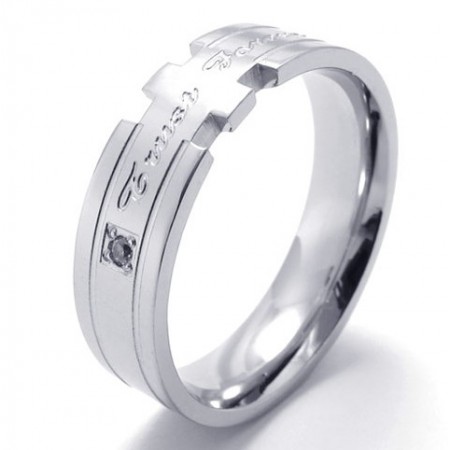 Elegant Shape Color Brilliancy Selling Well all over the World Titanium Ring