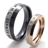 Beautiful Design Beautiful in Colors Excellent Quality Titanium Ring