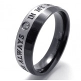 Deft Design Color Brilliancy The King of Quality Titanium Ring