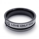 Skillful Manufacture Delicate Colors The King of Quantity Titanium Ring