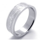 Professional Design Color Brilliancy The King of Quality Titanium Ring