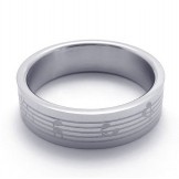 Elegant Shape Color Brilliancy Selling Well all over the World Titanium Ring