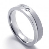 Rational Construction Color Brilliancy Selling Well all over the World Titanium Ring