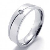 Professional Design Color Brilliancy World-wide Renown Titanium Ring