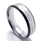 Elegant Shape Color Brilliancy Reliable Reputation Titanium Ring