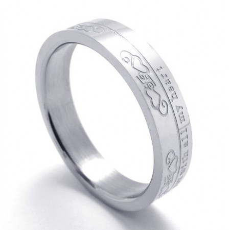 Rational Construction Delicate Colors The Queen of Quality Titanium Ring