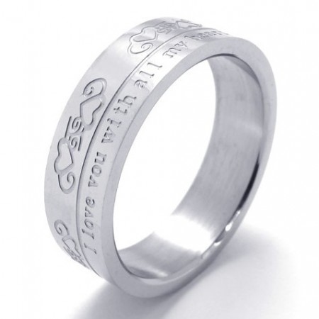 Various Styles Delicate Colors High Quality Titanium Ring