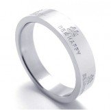 Professional Design Delicate Colors The Queen of Quality Titanium Ring