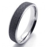 Attractive Design Delicate Colors High Quality Titanium Ring
