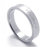 Rational Construction Color Brilliancy Reliable Reputation Titanium Ring