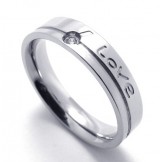 Deft Design Color Brilliancy Excellent Quality Titanium Ring