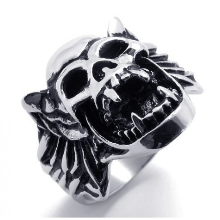 Professional Design Color Brilliancy World-wide Renown Titanium Ring