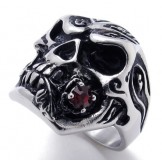 Modern Design Color Brilliancy World-wide Renown Titanium Ring