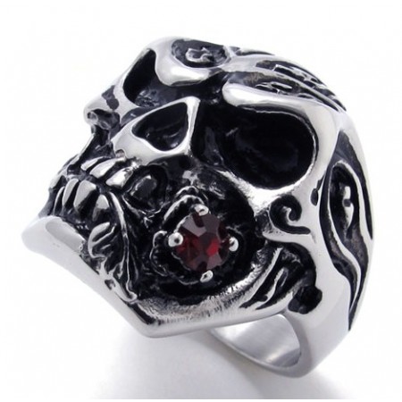 Modern Design Color Brilliancy World-wide Renown Titanium Ring