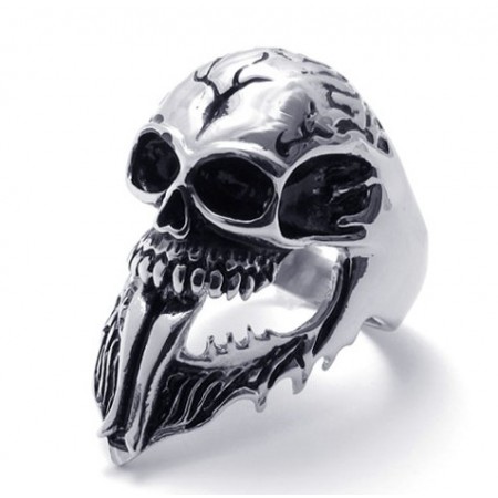 For Your Selection Color Brilliancy to Have a Long Story Titanium Ring