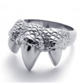 Skillful Manufacture Color Brilliancy Durable in Use Titanium Ring