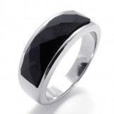 Deft Design Delicate Colors Durable in Use Titanium Ring