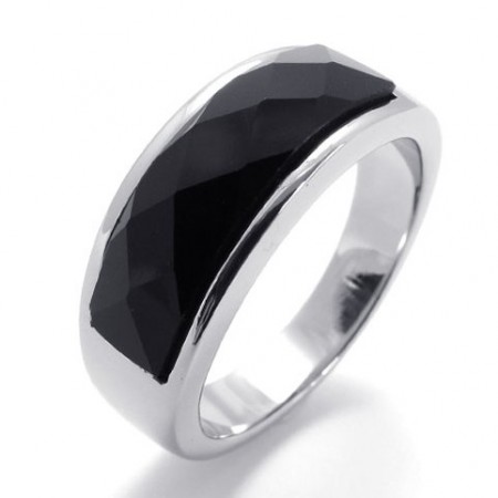 Deft Design Delicate Colors Durable in Use Titanium Ring