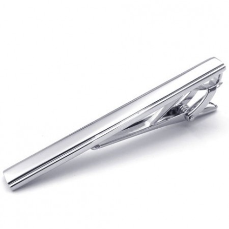 Deft Design Color Brilliancy High Quality Titanium Tie Clip

