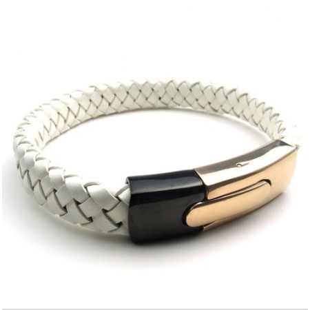 Deft Design Delicate Colors Stable Quality Titanium Bracelet
