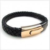 Deft Design Delicate Colors Stable Quality Titanium Bracelet