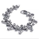 Beautiful Design Color Brilliancy Superior Quality Titanium Bracelet