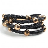 Deft Design Delicate Colors Stable Quality Titanium Bracelet