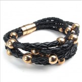 Deft Design Delicate Colors Stable Quality Titanium Bracelet