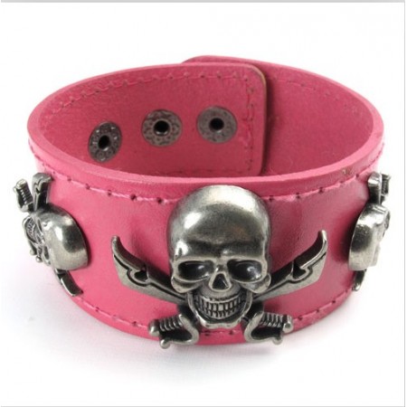 Attractive Design Beautiful in Colors Excellent Quality Titanium Leather Bangle