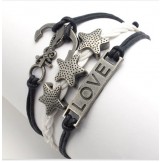 Attractive Design Delicate Colors Reliable Quality Titanium PU Bracelet