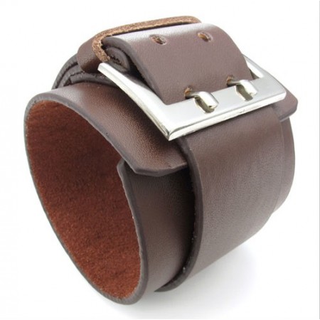 Skillful Manufacture Delicate Colors Reliable Quality Titanium Leather Bangle