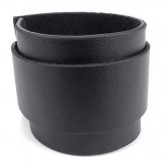 Skillful Manufacture Delicate Colors Reliable Quality Titanium Leather Bangle