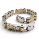 Deft Design Color Brilliancy Excellent Quality Titanium Bracelet