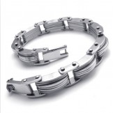 Skillful Manufacture Color Brilliancy Reliable Quality Titanium Bracelet