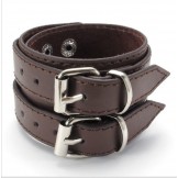 Skillful Manufacture Delicate Colors Reliable Quality Titanium Leather Bangle