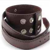 Skillful Manufacture Delicate Colors Reliable Quality Titanium Leather Bangle