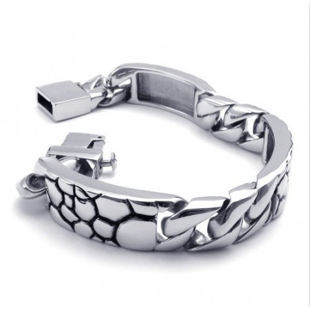 Sophisticated Technology Color Brilliancy Superior Quality Titanium Bracelet