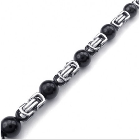 Skillful Manufacture Delicate Colors Stable Quality Titanium Bracelet