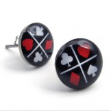 Elegant Shape Colorful Stable Quality Titanium Earrings