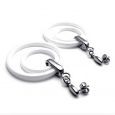 Latest Technology Pure Whiteness Stable Quality Titanium Earrings