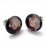 Deft Design Colorful High Quality Titanium Earrings