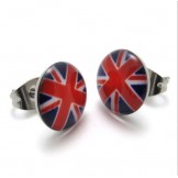 Finely Processed Colorful Reliable Quality Titanium Earrings